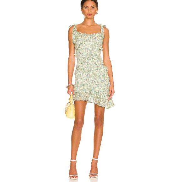 ASTR the Label Cute Smocked Floral Mini Dress - Picture 3 of 5